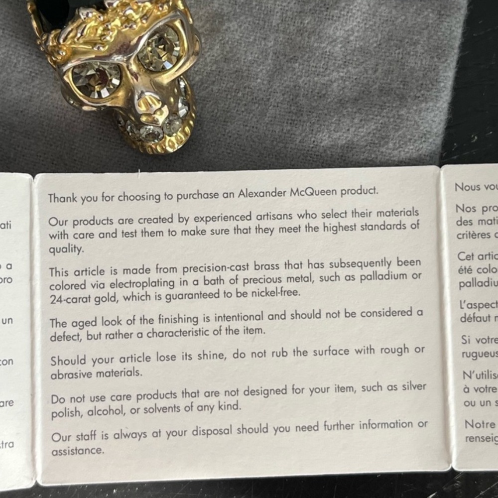 Alexander McQueen Skull Necklace - Picture 14 of 15